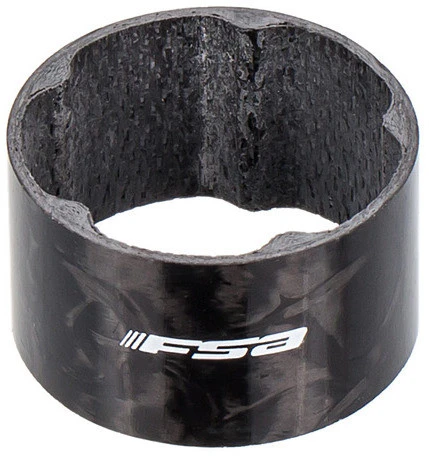FSA Spacer Carbon 1 1/8" Mit Ausfräsungen 1 FSA Spacer Carbon 1 1/8" Mit Ausfräsungen
