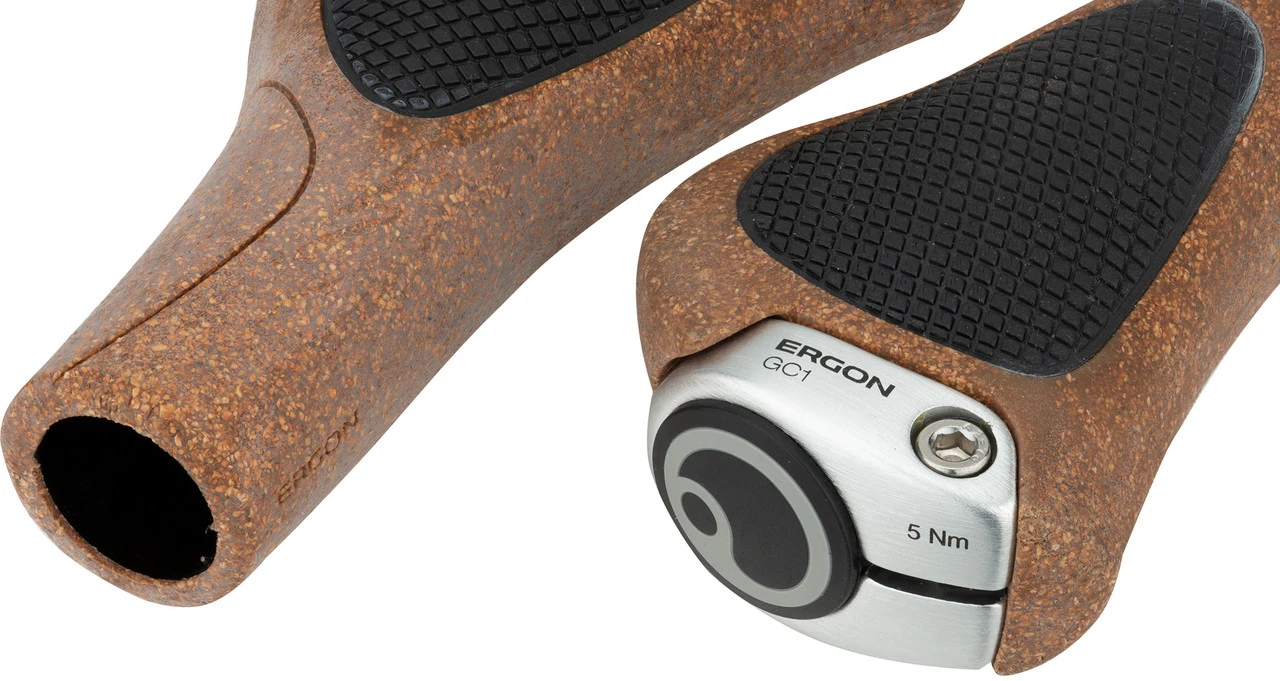 ERGON GC1 BioKork Lenkergriffe Für Drehgriffschalter Einseitig 3 ERGON GC1 BioKork Lenkergriffe Für Drehgriffschalter Einseitig – Bild 3