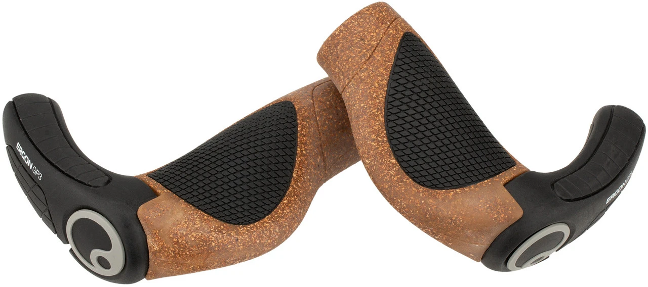 ERGON GP3 BioKork Lenkergriffe Für Drehgriffschalter Einseitig 1 ERGON GP3 BioKork Lenkergriffe Für Drehgriffschalter Einseitig