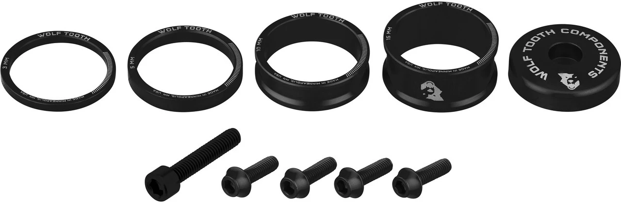 Anodized Bling Kit Aheadkappe- Und Spacer-Set 2 Anodized Bling Kit Aheadkappe- Und Spacer-Set – Bild 2