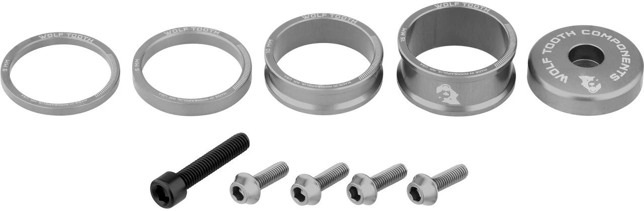 Anodized Bling Kit Aheadkappe- Und Spacer-Set 5 Anodized Bling Kit Aheadkappe- Und Spacer-Set – Bild 5