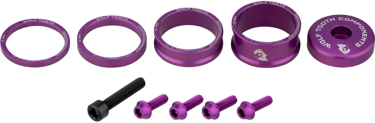 Anodized Bling Kit Aheadkappe- Und Spacer-Set 14 Anodized Bling Kit Aheadkappe- Und Spacer-Set – Bild 14
