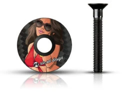 Stem:cap Ahead Kappe 1 1/8" Modell 2020 21 Stem:cap Ahead Kappe 1 1/8" Modell 2020 -Nitto Geschaft 317204