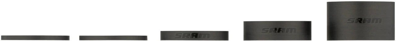 SRAM Headset Spacer-Set UD Carbon 5-teilig 5 SRAM Headset Spacer-Set UD Carbon 5-teilig – Bild 5