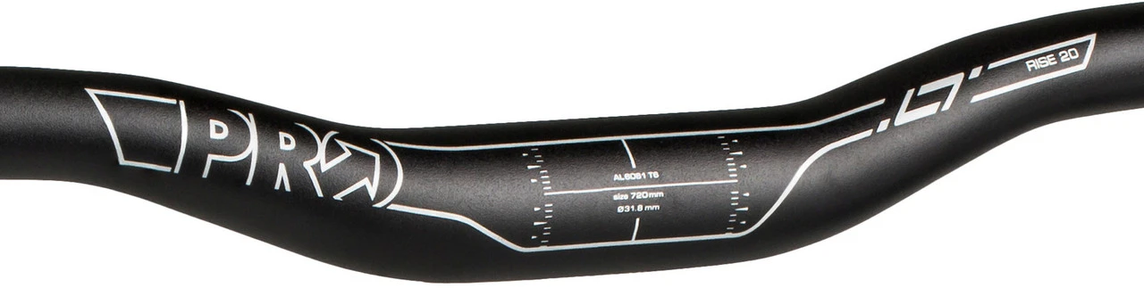 Pro LT Low Rise 20 Mm Riser 31.8 Lenker 2 Pro LT Low Rise 20 Mm Riser 31.8 Lenker – Bild 2