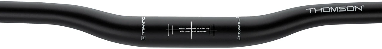 THOMSON MTB 31.8 20 Mm Riser Lenker 4 THOMSON MTB 31.8 20 Mm Riser Lenker – Bild 4