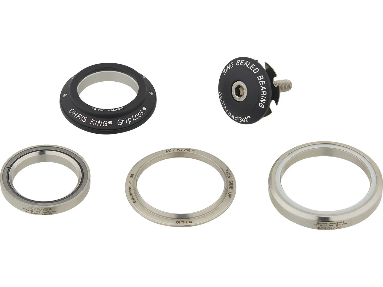 Chris-king DropSet 3 IS41/28,6 - IS52/40 GripLock Steuersatz 15 Chris-king DropSet 3 IS41/28,6 - IS52/40 GripLock Steuersatz – Bild 15