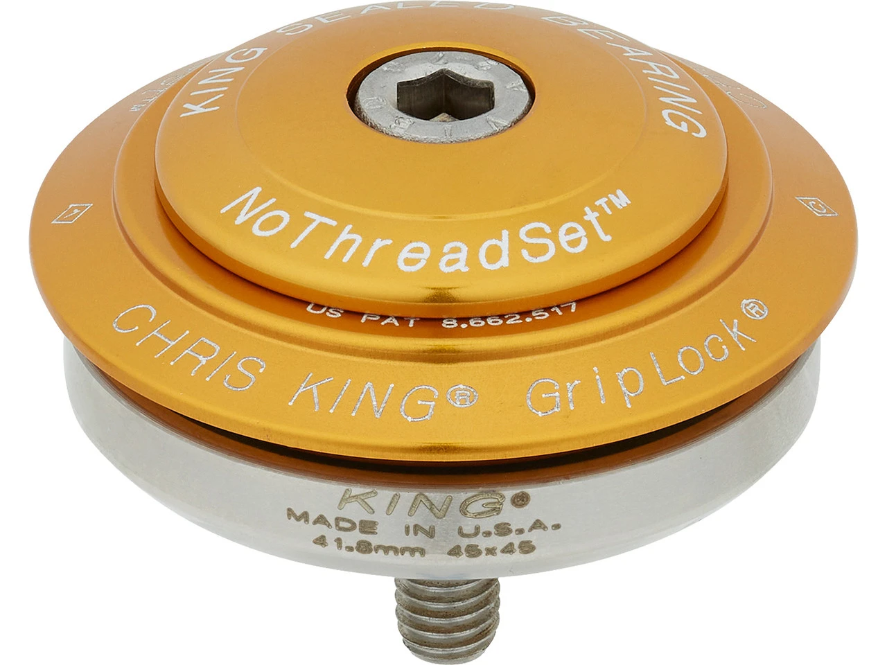 Chris-king DropSet 5 IS42/28,6 - IS52/40 GripLock Steuersatz 2 Chris-king DropSet 5 IS42/28,6 - IS52/40 GripLock Steuersatz – Bild 2