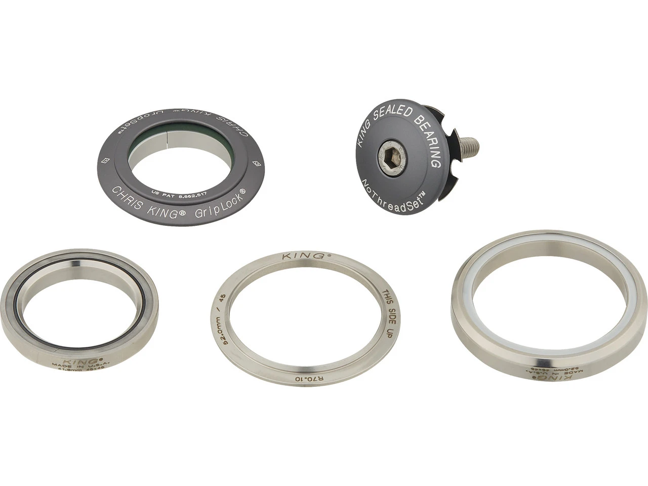 Chris-king DropSet 5 IS42/28,6 - IS52/40 GripLock Steuersatz 20 Chris-king DropSet 5 IS42/28,6 - IS52/40 GripLock Steuersatz – Bild 20