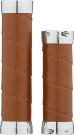 BROOKS Slender Leder Lenkergriffe Für Drehgriffschalter Einseitig 22 BROOKS Slender Leder Lenkergriffe Für Drehgriffschalter Einseitig -Nitto Geschaft 460898