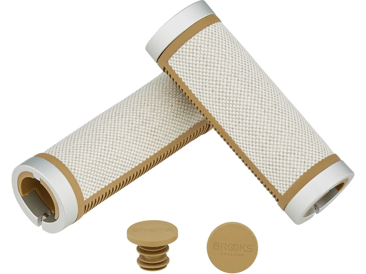 BROOKS Cambium Rubber Lenkergriffe Für Drehgriffschalter Beidseitig 1 BROOKS Cambium Rubber Lenkergriffe Für Drehgriffschalter Beidseitig