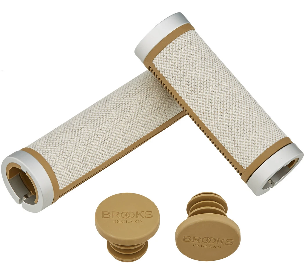 BROOKS Cambium Rubber Lenkergriffe Für Drehgriffschalter Einseitig 1 BROOKS Cambium Rubber Lenkergriffe Für Drehgriffschalter Einseitig