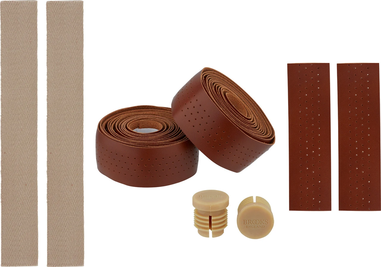 BROOKS Leather Bar Tape Leder Lenkerband 4 BROOKS Leather Bar Tape Leder Lenkerband – Bild 4