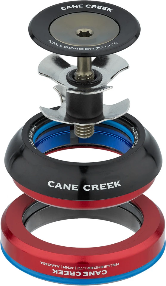 Cane Creek Hellbender 70 Lite IS42/28,6 - IS47/33 Steuersatz 1 Cane Creek Hellbender 70 Lite IS42/28,6 - IS47/33 Steuersatz