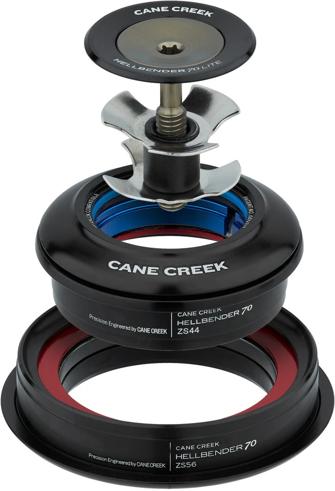 Cane Creek Hellbender 70 Lite ZS44/28,6 - ZS56/40 Steuersatz 1 Cane Creek Hellbender 70 Lite ZS44/28,6 - ZS56/40 Steuersatz