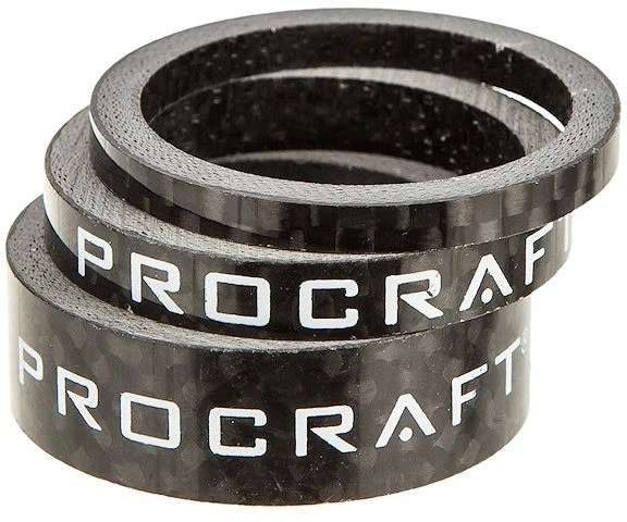 Procraft Carbon Spacer Set 1" 1 Procraft Carbon Spacer Set 1"