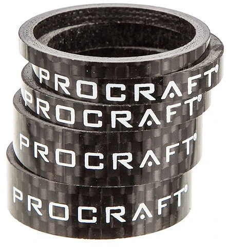 Procraft Carbon Spacer Set Groß 1 1/8" 1 Procraft Carbon Spacer Set Groß 1 1/8"